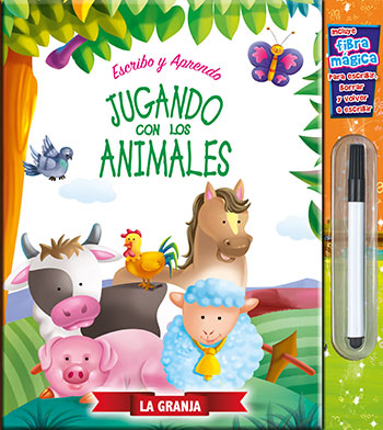 JUGANDO CON LOS ANIMALES LA GRANJA