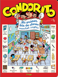 CONDORITO MI PRIMER DIA DE CLASES ESPAÑOL INGLES
