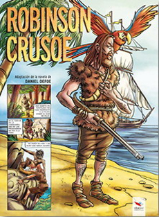 ROBINSON CRUSOE NOVELA GRAFICA