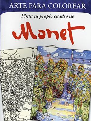 ARTE PARA COLOREAR MONET