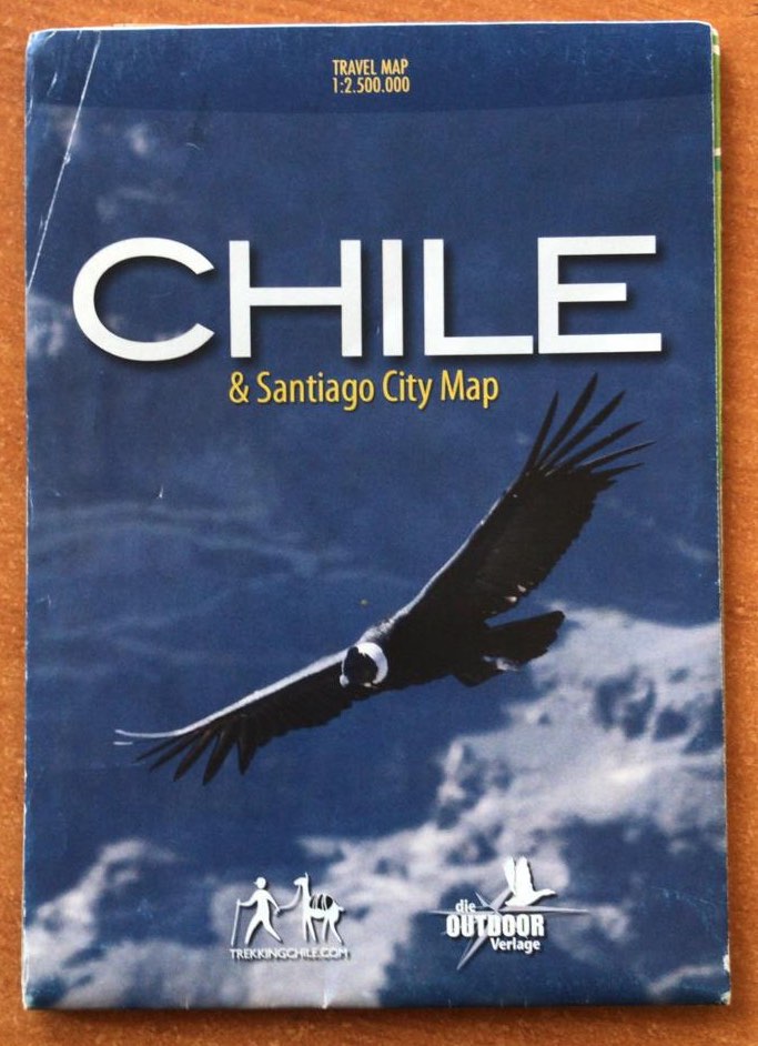 MAPA CHILE Y SANTIAGO CITY MAP