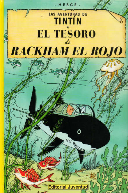 LAS AVENTURAS DE TINTIN 12 EL TESORO DE RACKHAM EL ROJO