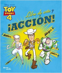 TOY STORY 4 LIBRO DE ARTE Y ACCION