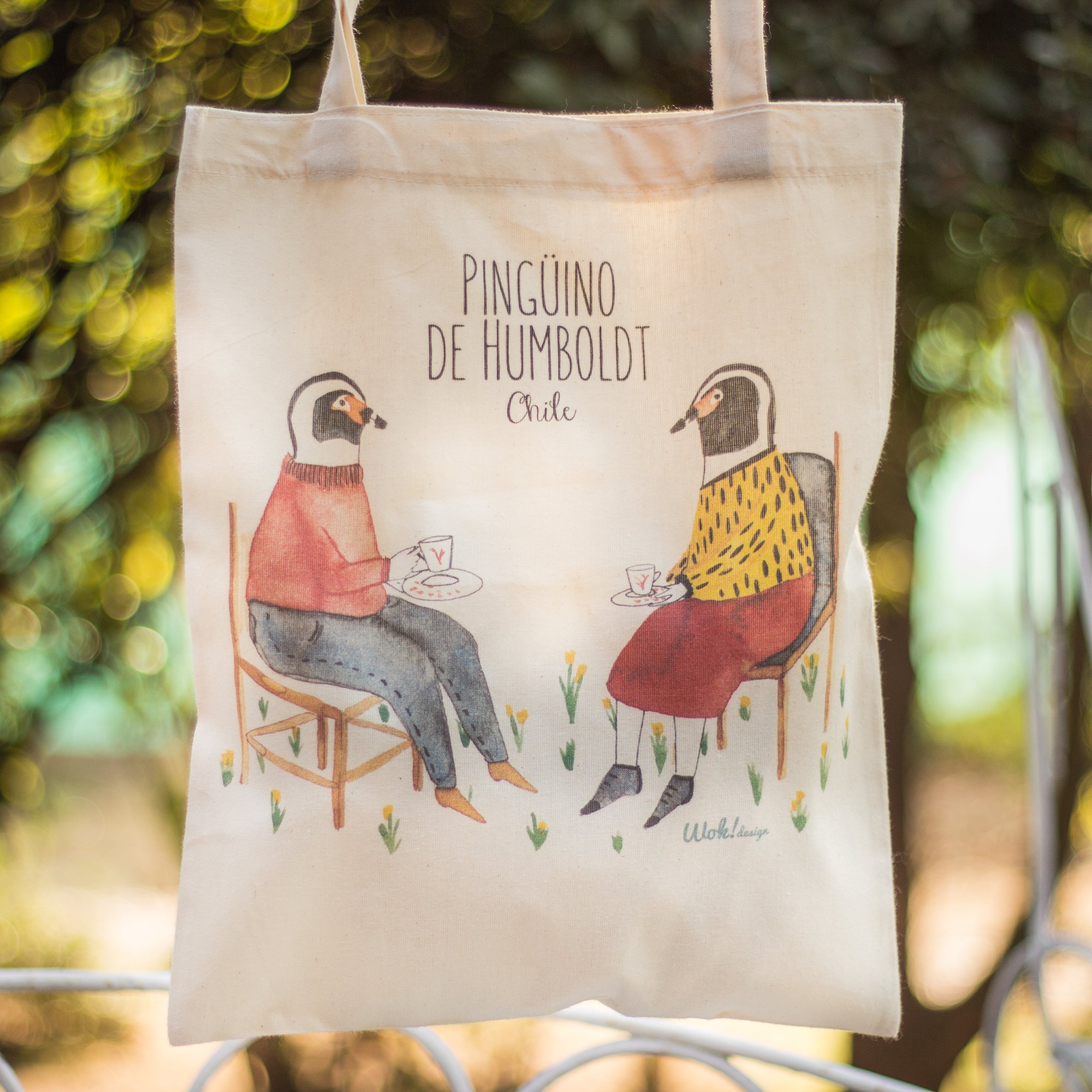 BOLSA DE TELA PINGUINO DE HUMBOLDT