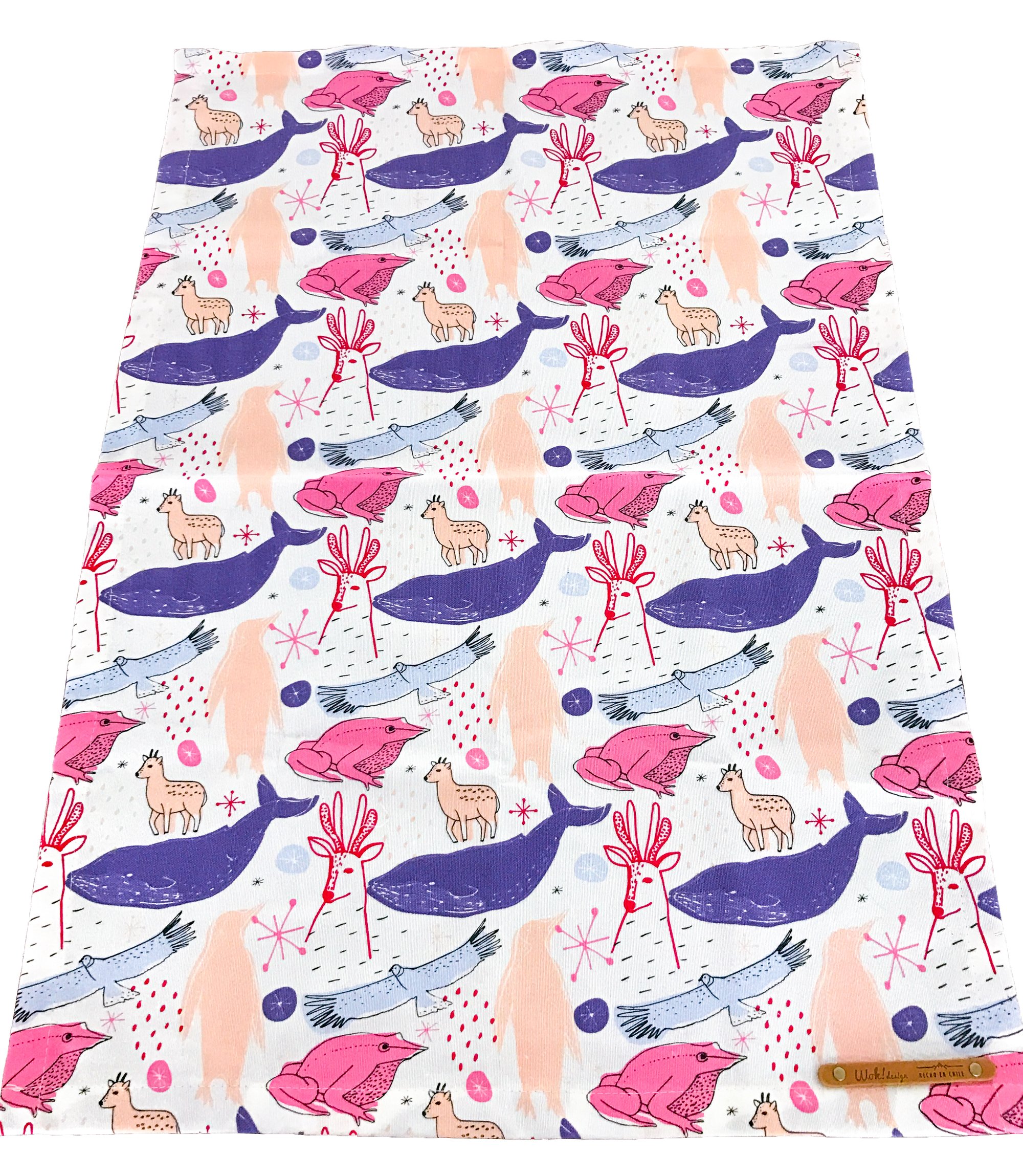 PAÑO DE COCINA FAUNA CHILENA