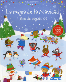 LA MAGIA DE LA NAVIDAD LIBRO DE PEGATINAS