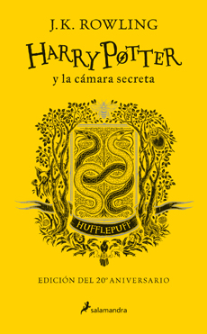 HARRY POTTER Y LA CAMARA SECRETA HUFFLEPUFF 20 AÑOS