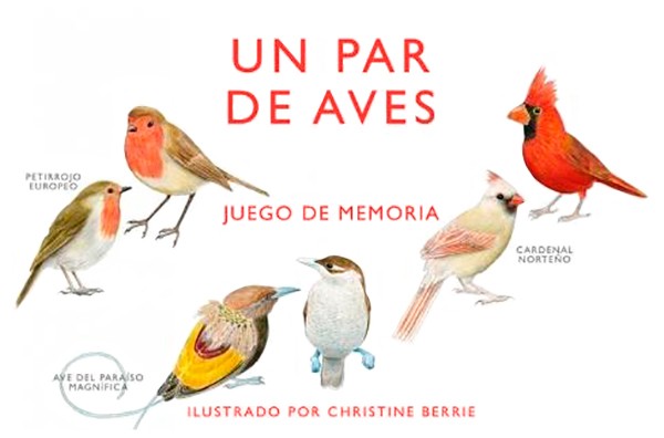 JUEGO DE MEMORIA UN PAR DE AVES