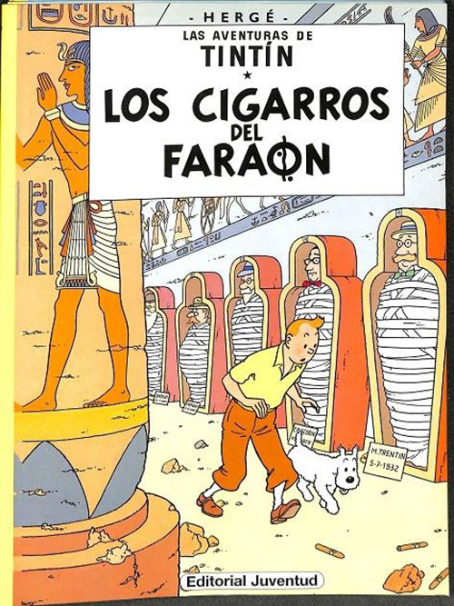 TINTIN LOS CIGARROS DEL FARAON