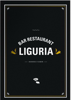 LIGURIA BAR RESTAURANT LIBRO 1