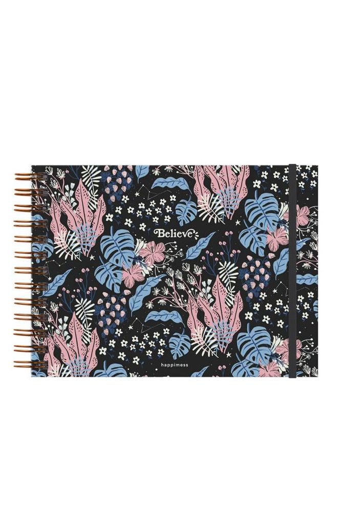 CUADERNO ANILLADO APAISADO HAPPIMESS BELIEVE