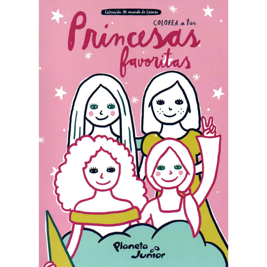 COLOREA A TUS PRINCESAS FAVORITAS