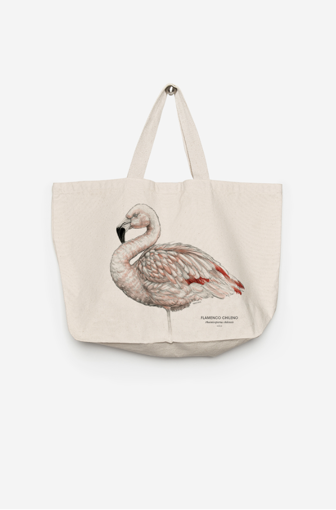 BOLSO DE PALYA FLAMENCO CHILENO GARUGA