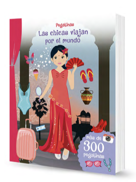 PEGATINAS LAS CHICAS VIAJAN POR EL MUNDO