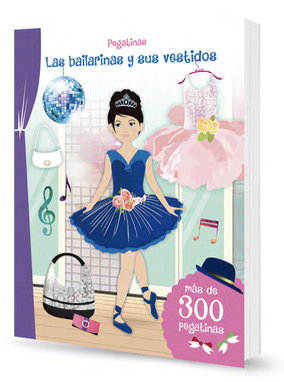 PEGATINAS LAS BAILARINAS Y SUS VESTIDOS