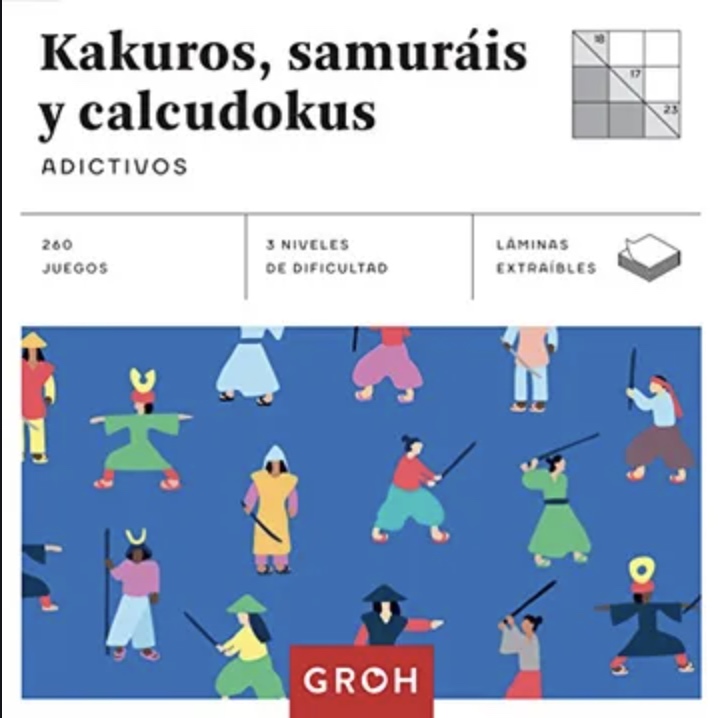 KAKUROS SAMURAIS Y CALCUDOKUS