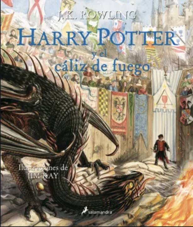 HARRY POTTER 4 Y EL CALIZ DE FUEGO ILUSTRADO TD
