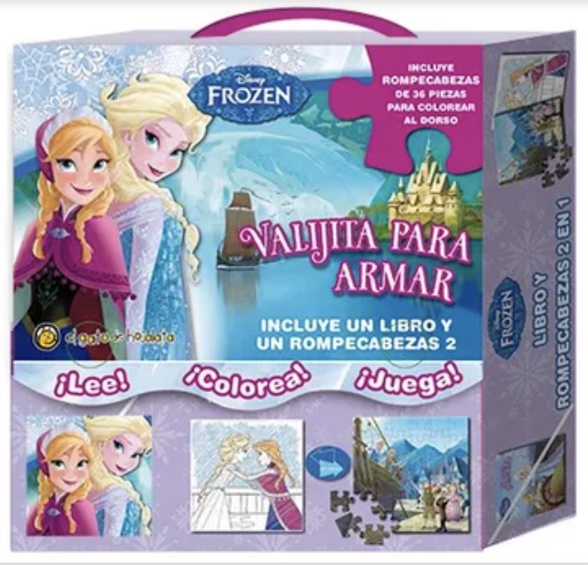 FROZEN VALIJITA PARA ARMAR