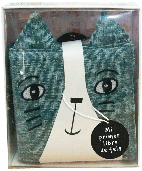 MI PRIMER LIBRO DE TELA AMIGOS EN EL JARDIN