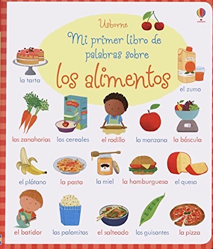 MI PRIMER LIBRO DE PALABRAS SOBRE LOS ALIMENTOS