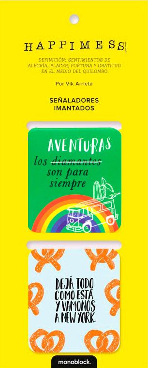 SEÑALADOR IMANTADO X2 HAPPIMESS FRASES 1