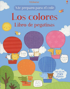 LOS COLORES ME PREPARO PARA EL COLE PEGATINAS