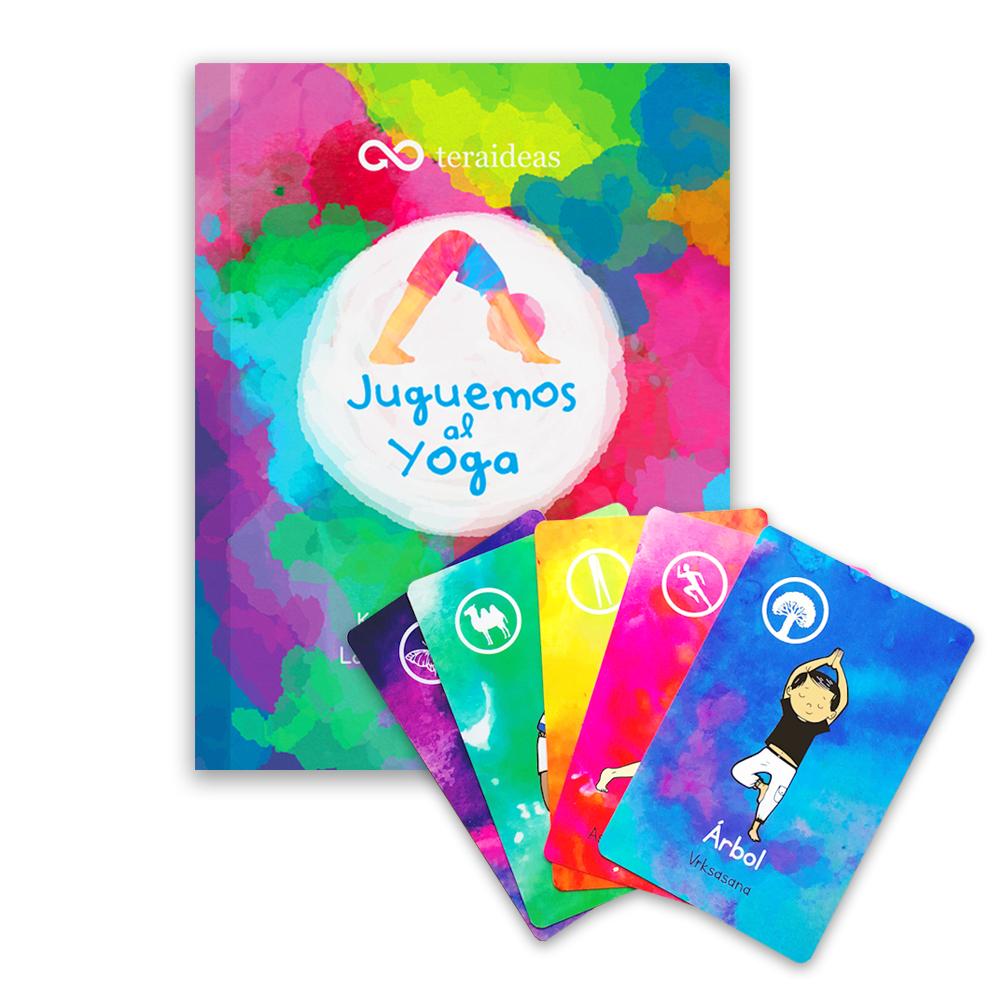 LIBRO JUGUEMOS AL YOGA + SET DE CARTAS