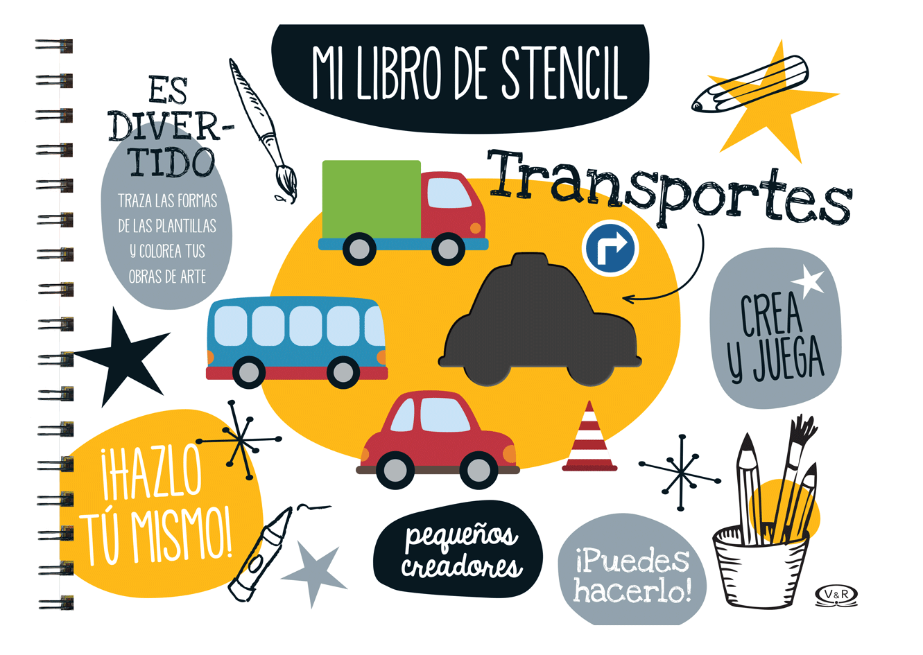 MI LIBRO DE STENCIL TRANSPORTES