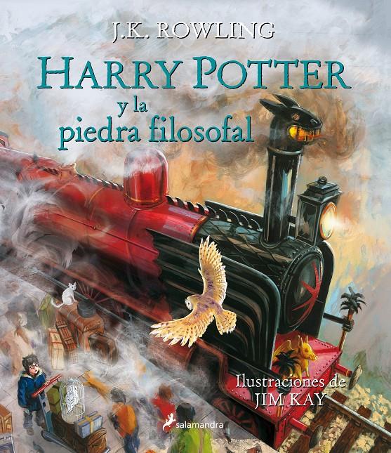 Harry Potter and la Piedra Filosofal Ilustrado Tapa Blanda