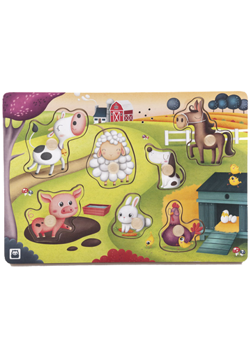 MUSICAL PUZZLE FARM FRIENDS