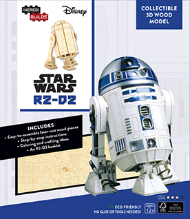 STAR WARS R2-D2 LIBRO Y MODELO PARA ARMAR