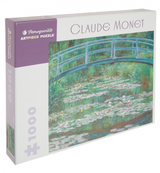 PUZZLE CLAUDE MONET THE JAPANESE FOOTBRIDGE
