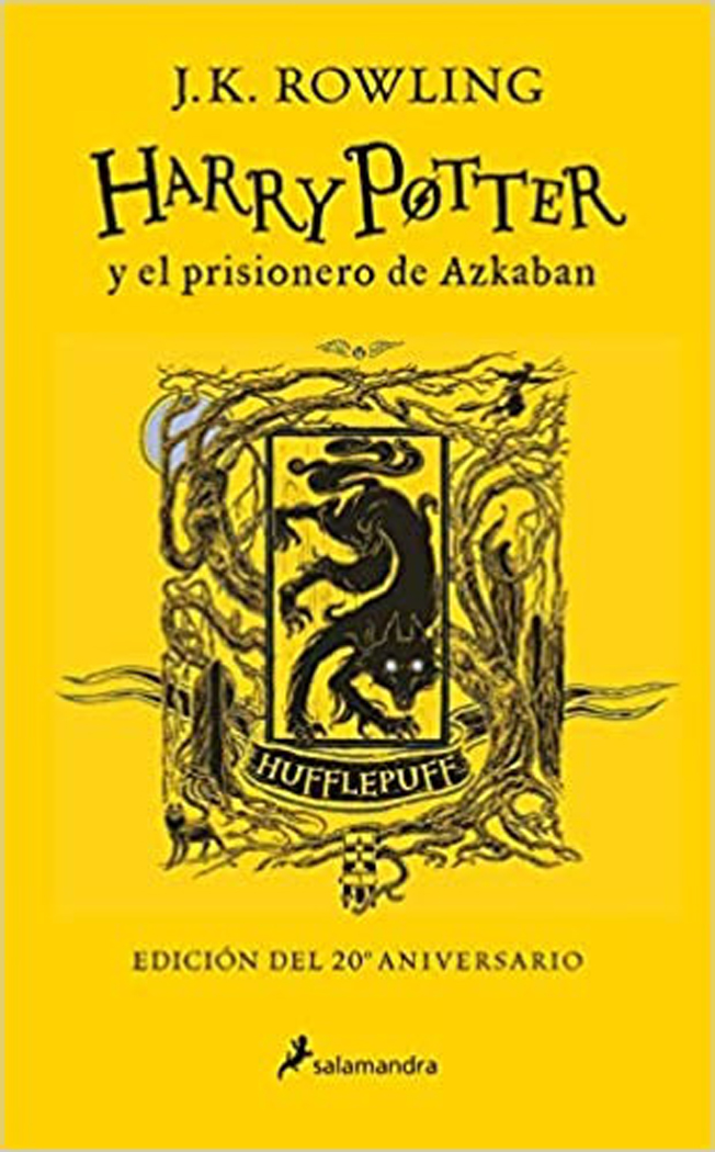 HARRY POTTER 3 Y EL PRISIONERO DE AZKABAN HUFFLEPUFF 20 AÑOS TD
