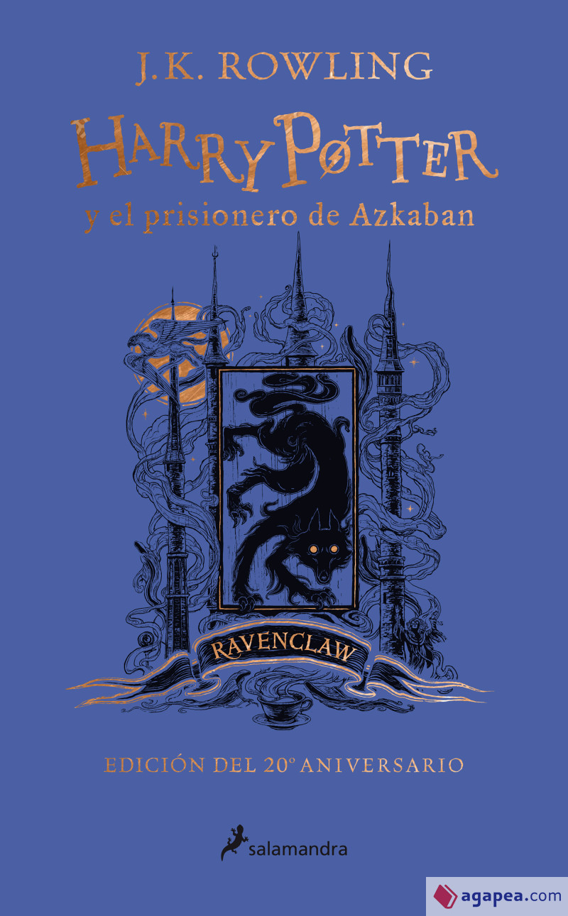HARRY POTTER 3 Y EL PRISIONERO DE AZKABAN RAVENCLAW 20 AÑOS TD