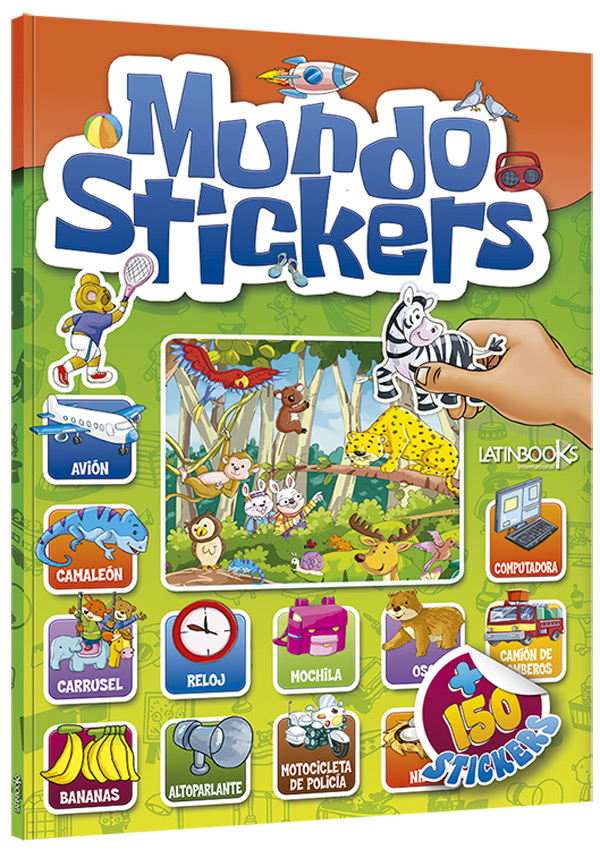 MUNDO STICKERS TAPA VERDE