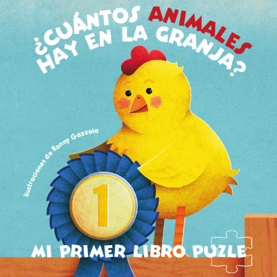 CUANTOS ANIMALES HAY EN LA GRANJA LIBRO PUZLE