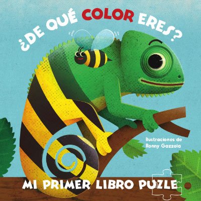 DE QUE COLOR ERES LIBRO PUZLE