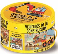 VEHICULOS DE LA CONSTRUCCION LIBRO + PUZZLE GIGANTE