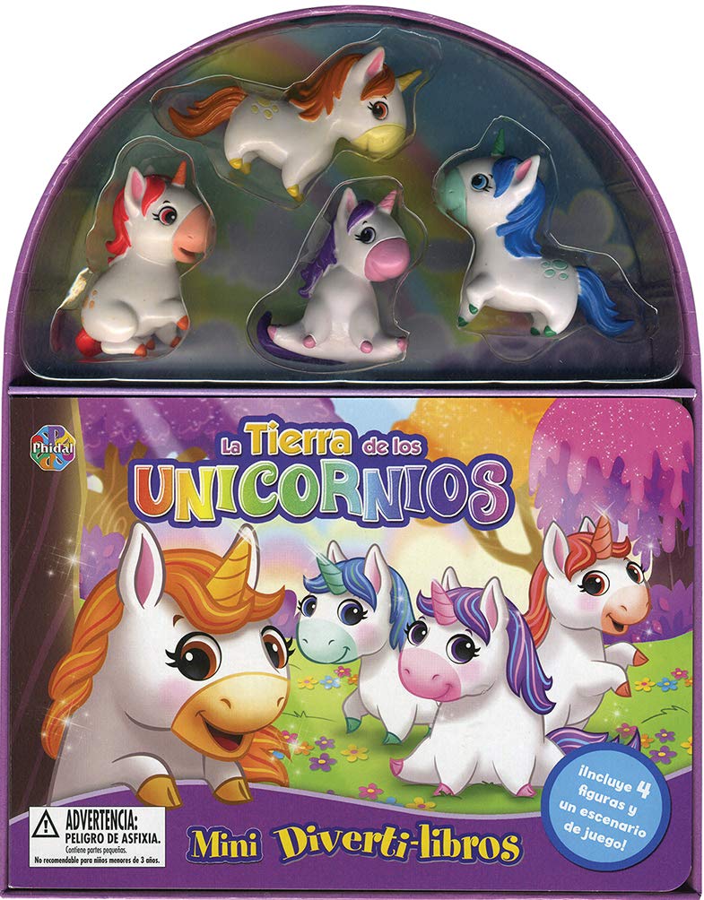 LA TIERRA DE LOS UNICORNIOS MINI DIVERTI LIBROS