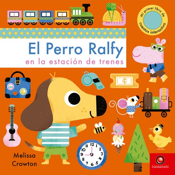EL PERRO RALFY EN LA ESTACION DE TRENES