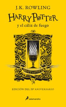 HARRY POTTER 4 Y EL CALIZ DE FUEGO HUFFLEPUFF 20 AÑOS