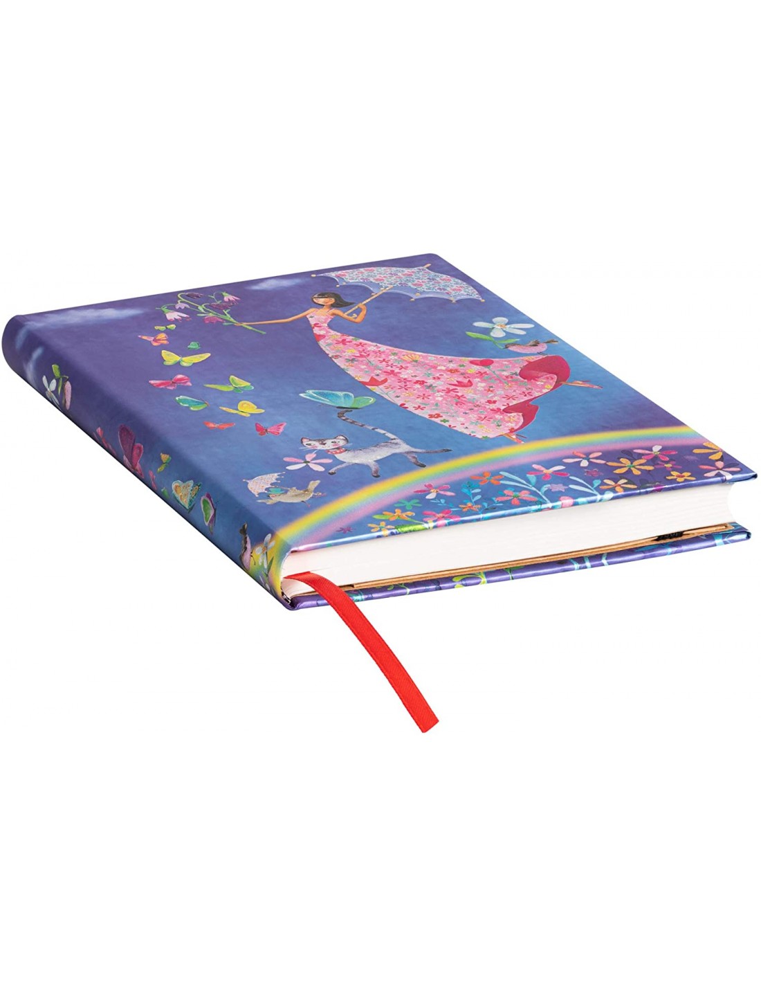 LIBRETA SPRING RAINBOW MIDI TD CON LINEAS