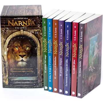 ESTUCHE LAS CRONICAS DE NARNIA SERIE COMPLETA (7 TOMOS)