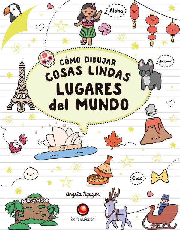 COMO DIBUJAR COSAS LINDAS LUGARES DEL MUNDO