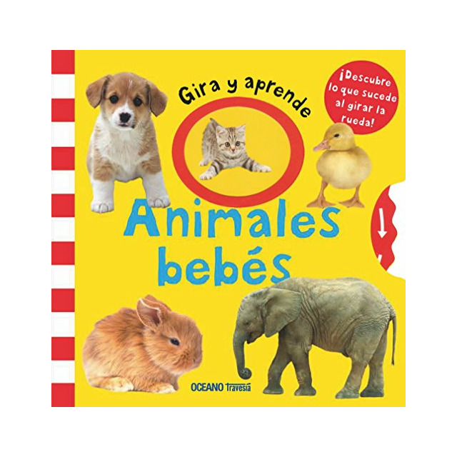 GIRA Y APRENDE ANIMALES BEBES