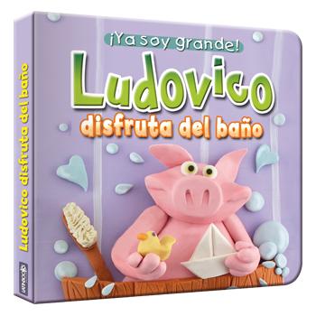 LUDOVICO DISFRUTA DEL BAÑO