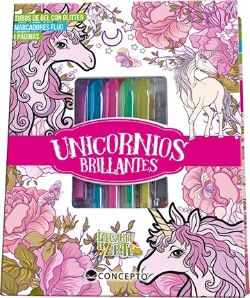 MEGAKIT DE ARTE UNICORNIOS BRILLANTES