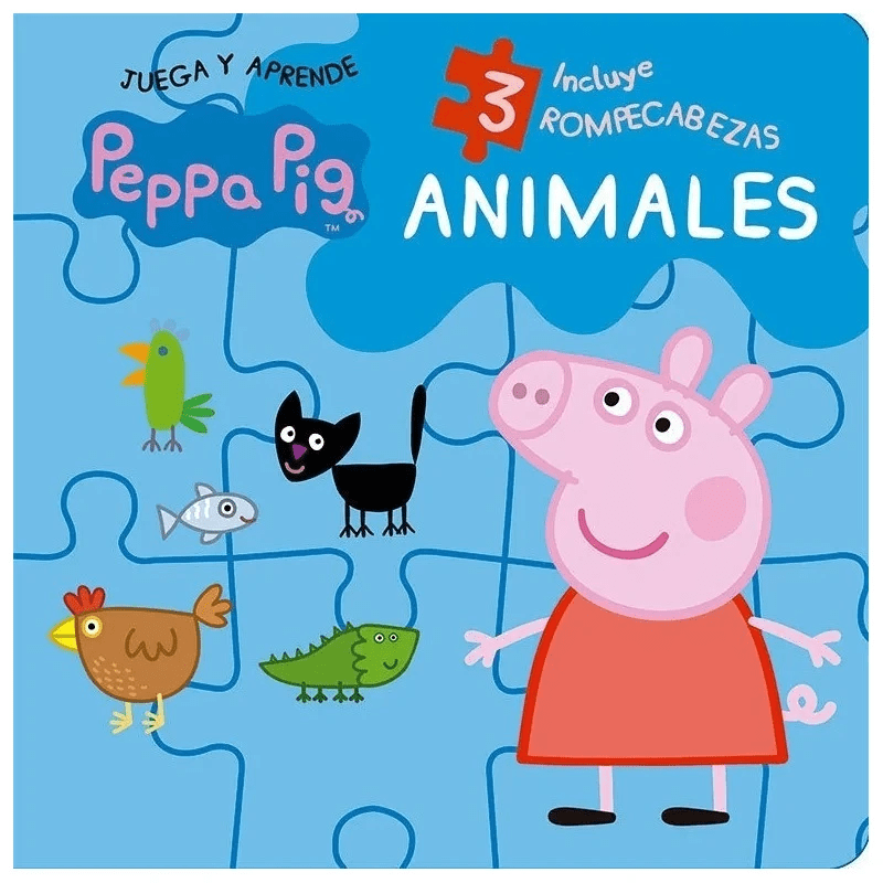 ROMPECABEZAS PEPPA PIG ANIMALES
