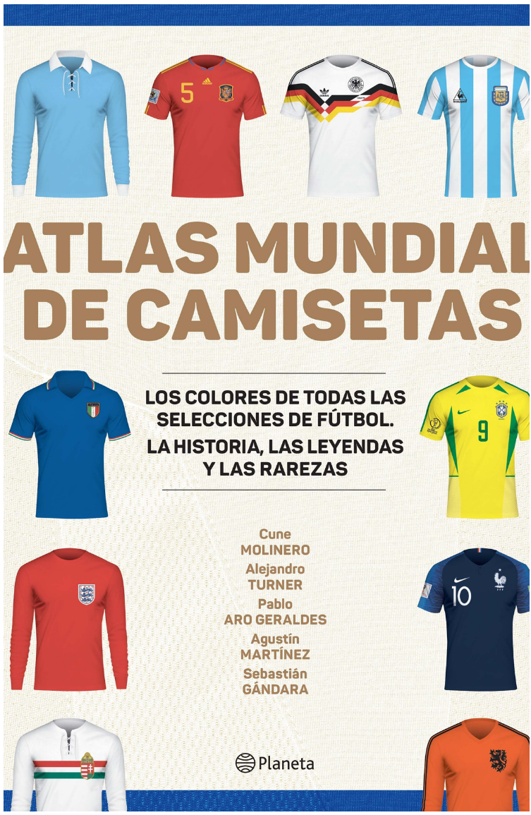 ATLAS MUNDIALES DE CAMISETAS