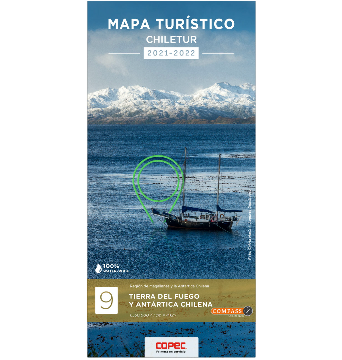MAPA 2021-2022 CHILETUR COPEC 9 TIERRA DEL FUEGO Y ANTARTICA CHILENA